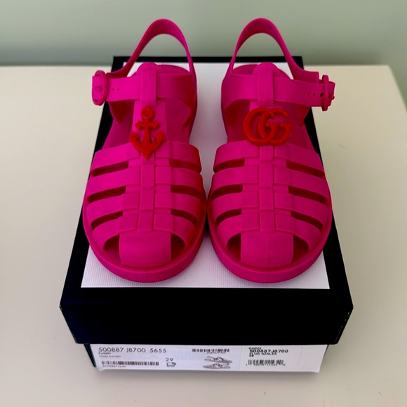 Gucci Jelly Shoes